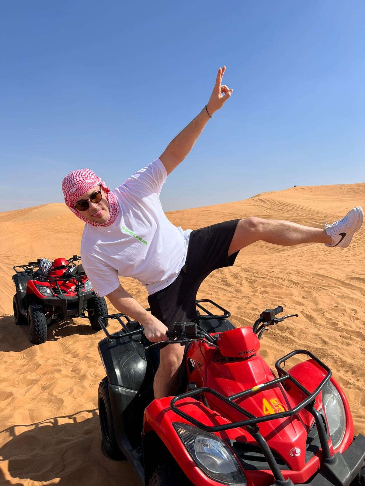 Single Seat Quad Bike Open Desert