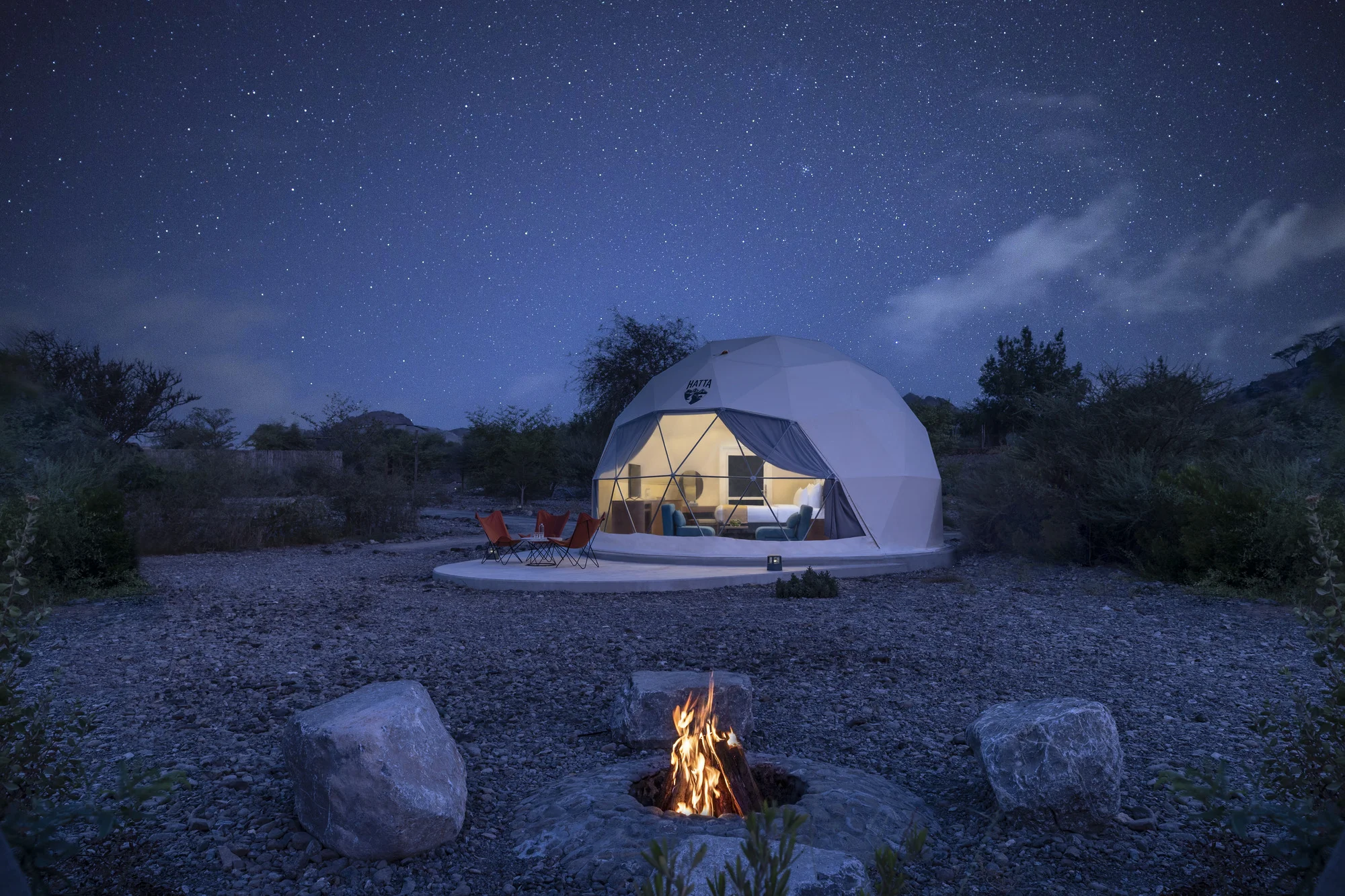 Overnight Camping in Hatta