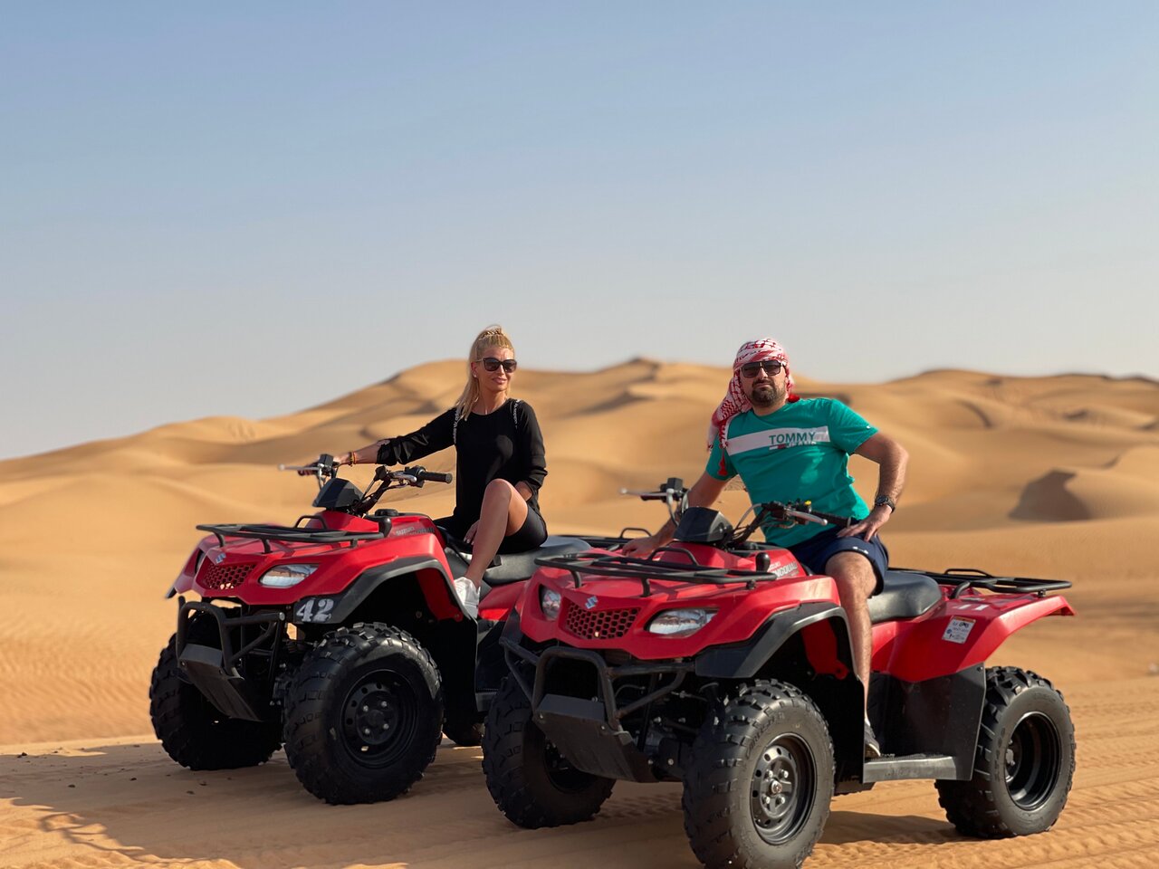 Single Seat Quad Bike Open Desert