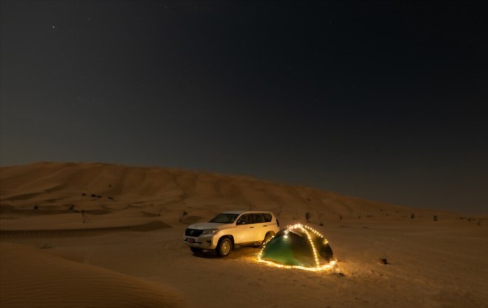 Overnight Desert Safari Exclusive Car