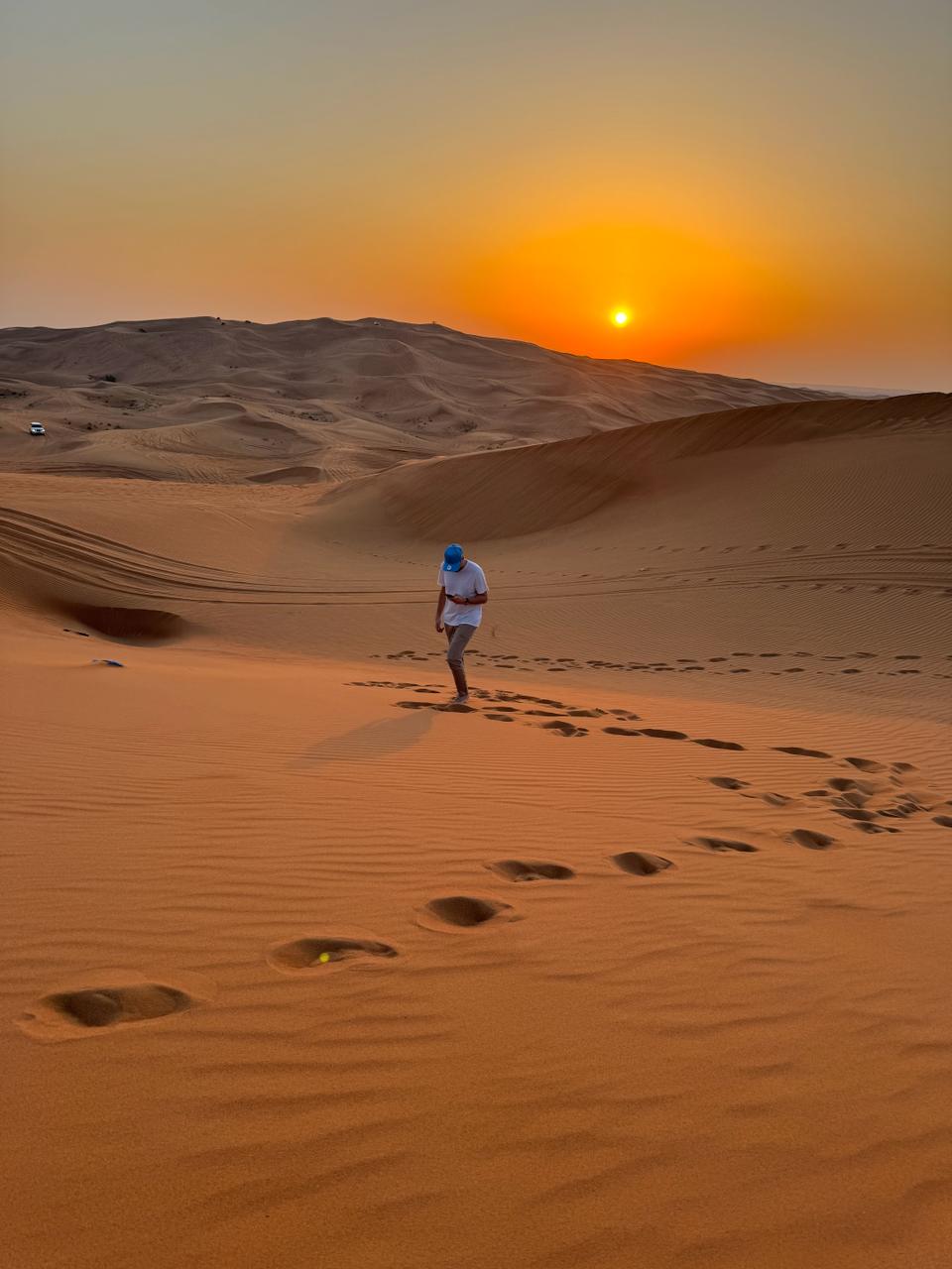 Evening Desert Safari Sharing Car