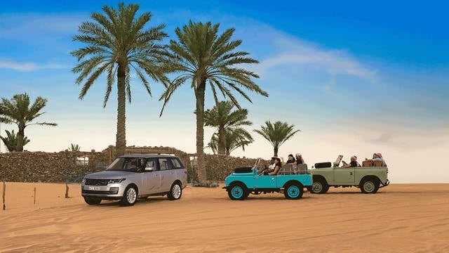 Land Rovers Moments Heritage Desert Safari Experience