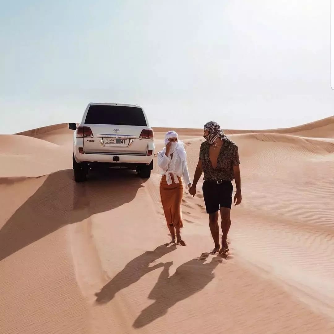 VIP Evening Desert Safari with Private Car