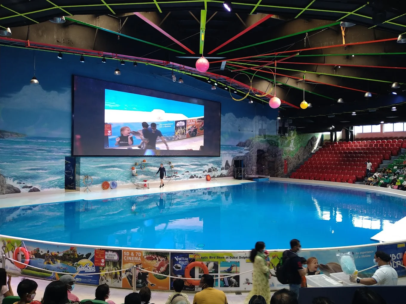 Dubai Dolphinarium Show