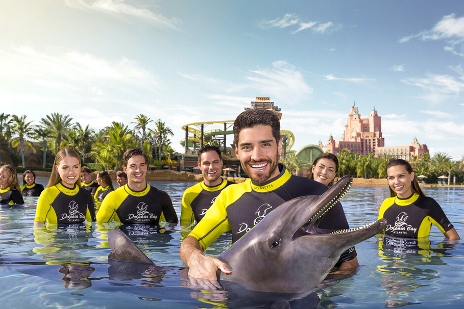 Dolphin Bay at Aquaventure World Tour