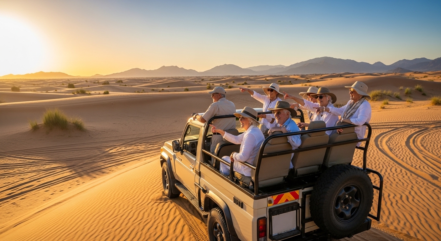 Desert Safari for Senior Citizens