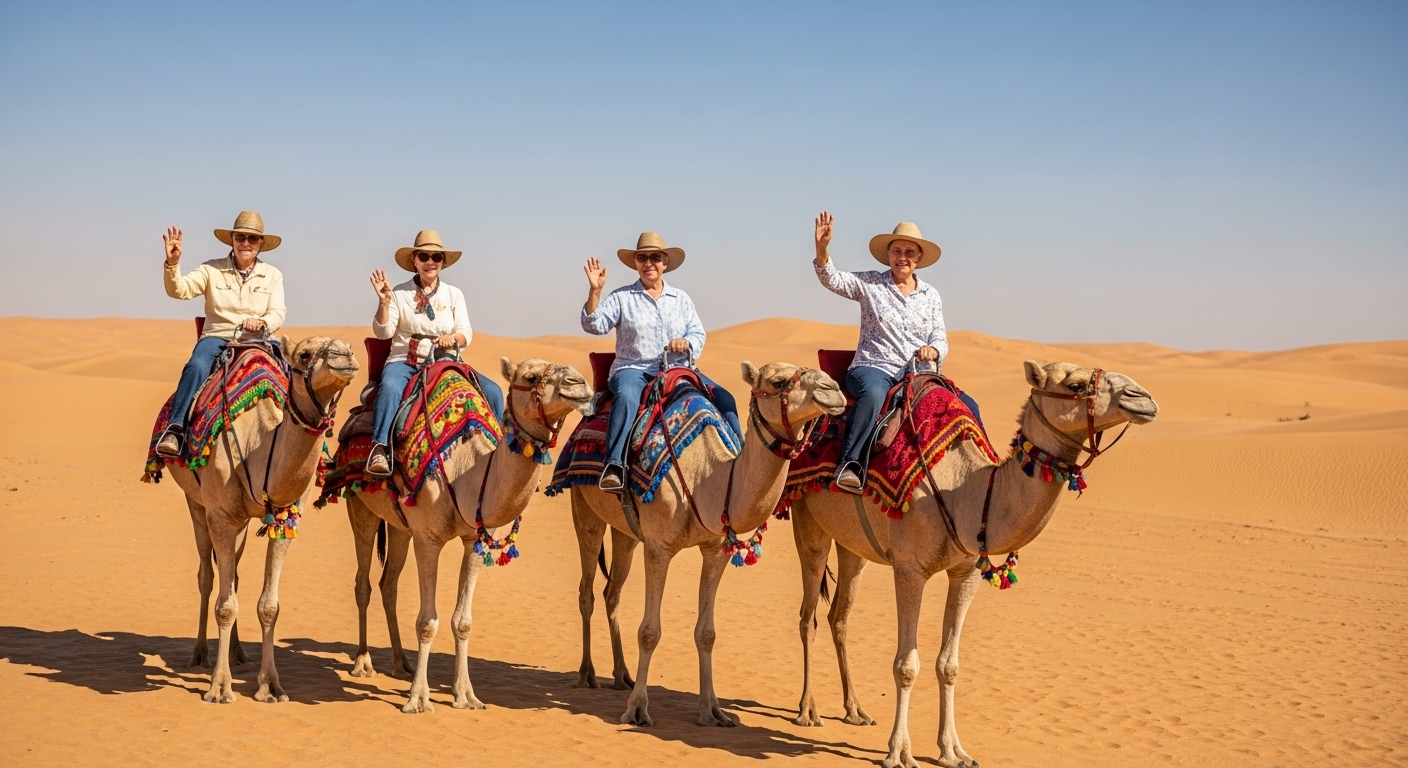 Desert Safari for Senior Citizens