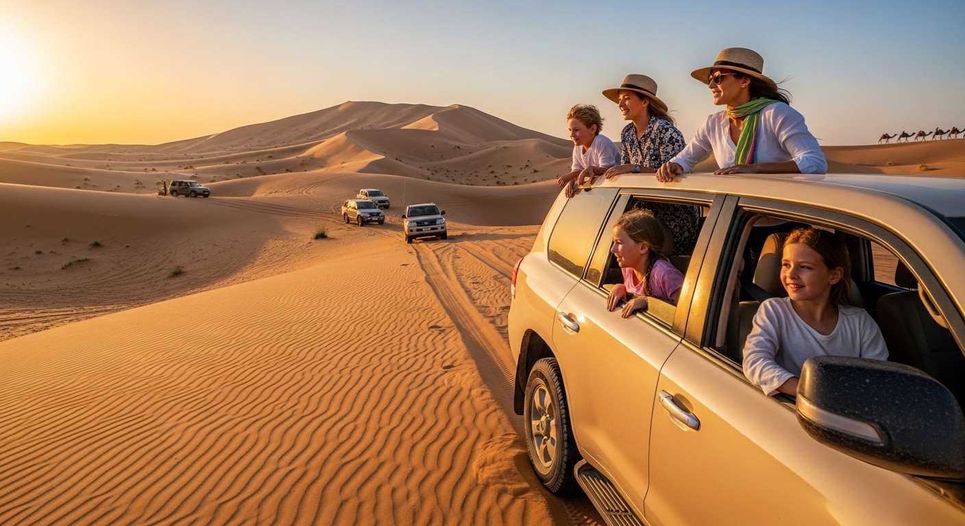 Family Desert Safari Dubai