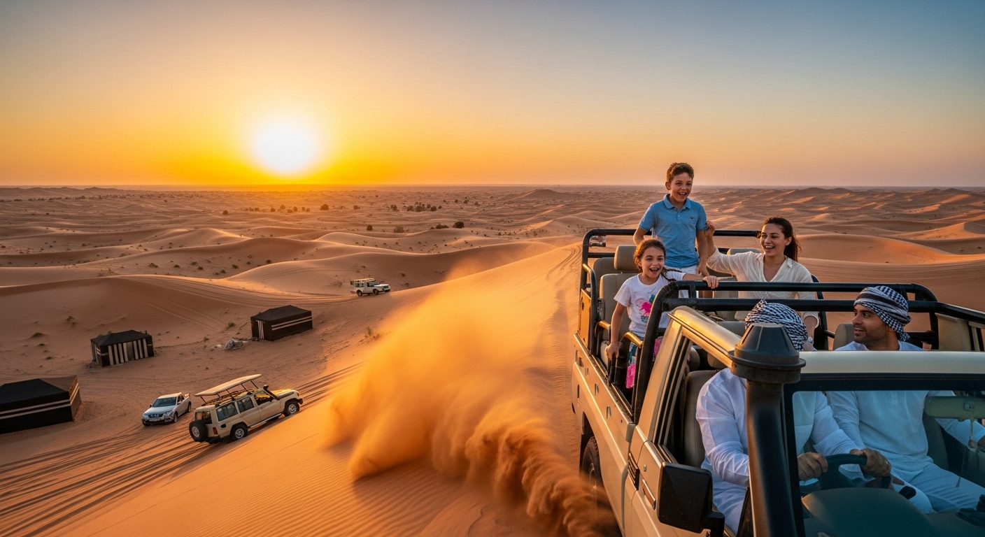 Family Desert Safari Dubai