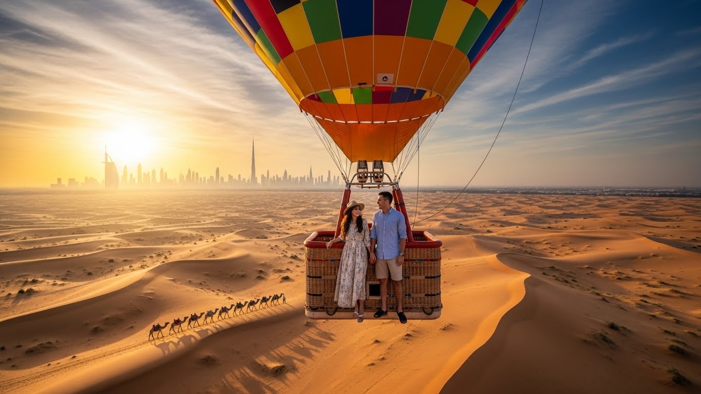 Hot Air Balloon Ride Dubai