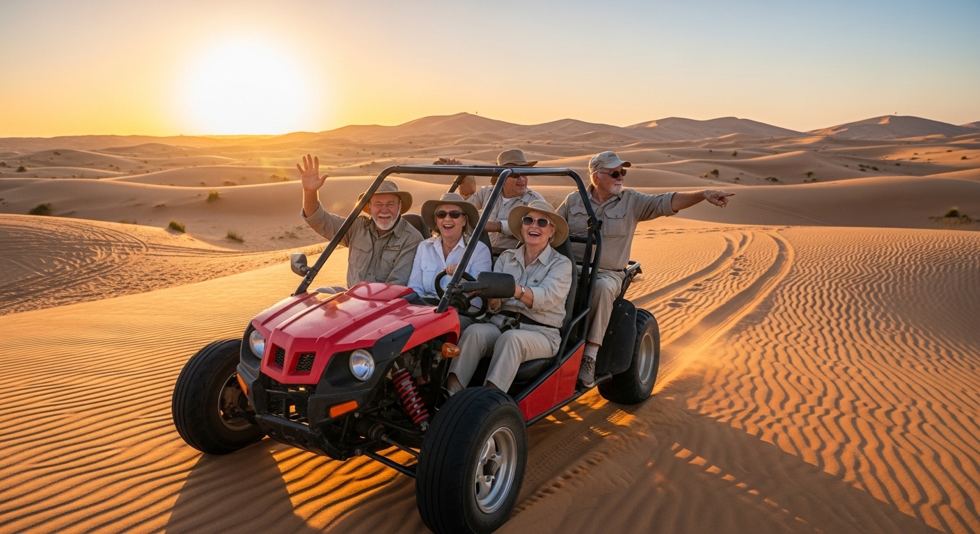 Desert Safari for Senior Citizens