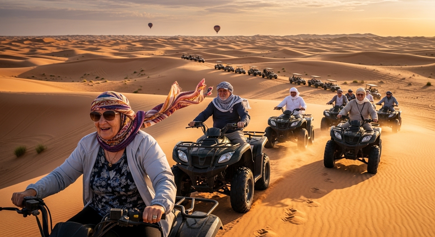 Desert Safari for Senior Citizens