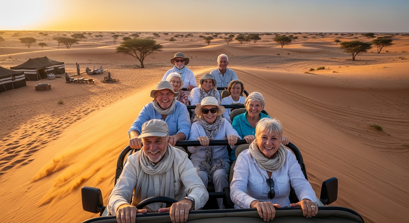 Desert Safari for Senior Citizens