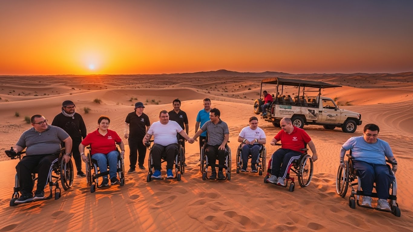 Desert Safari for People of Determination