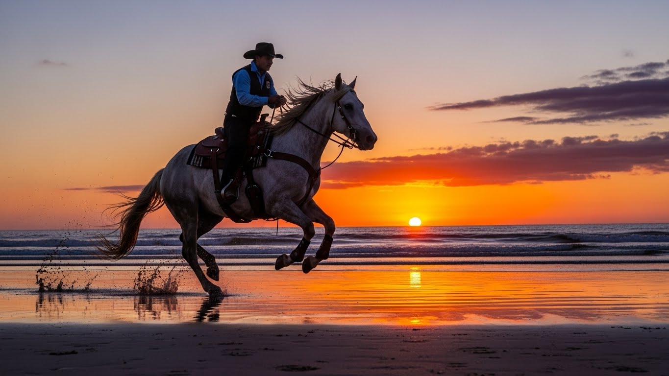 Sunset Horse Riding Dubai