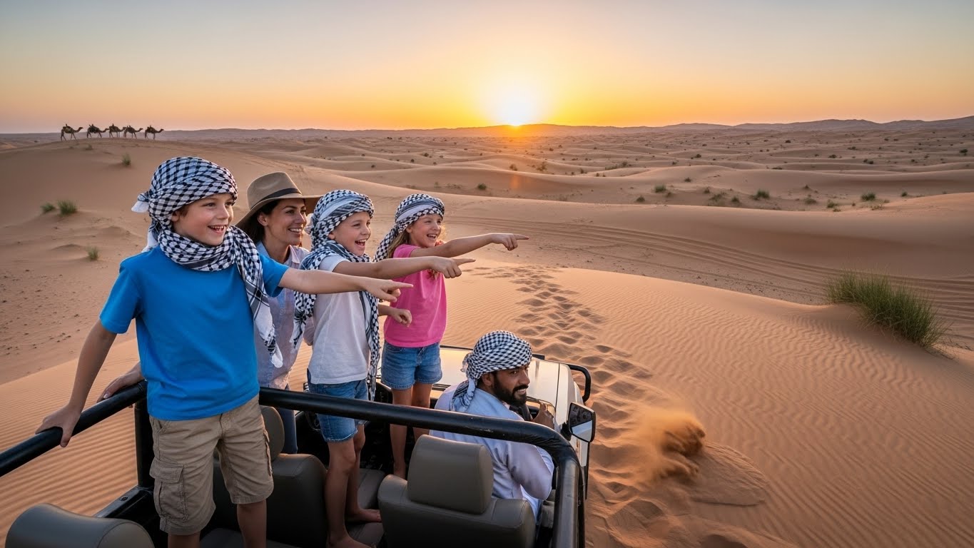 Desert Safari with Kids