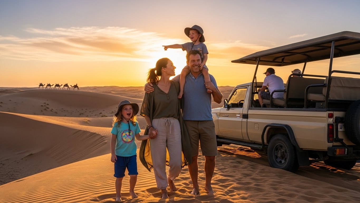 Desert Safari with Kids